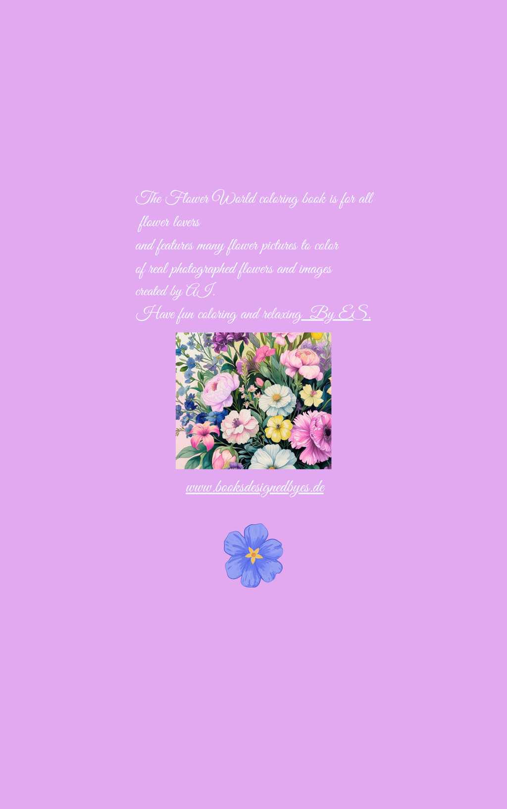 Coloringbook Flowerworld 1