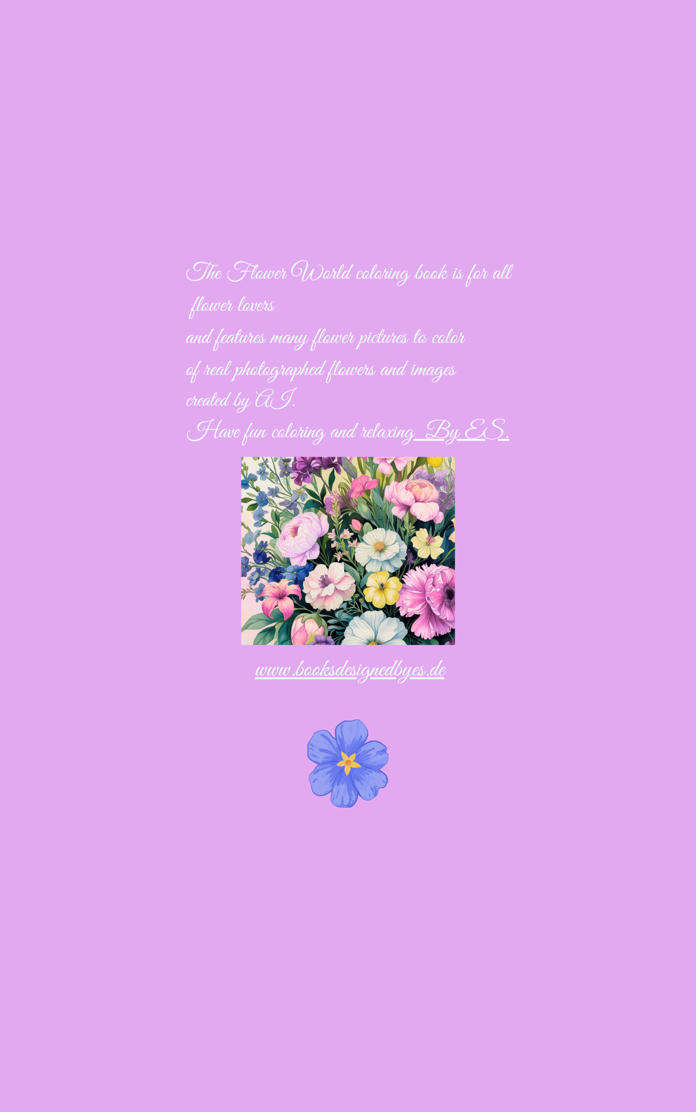 Coloringbook Flowerworld 1