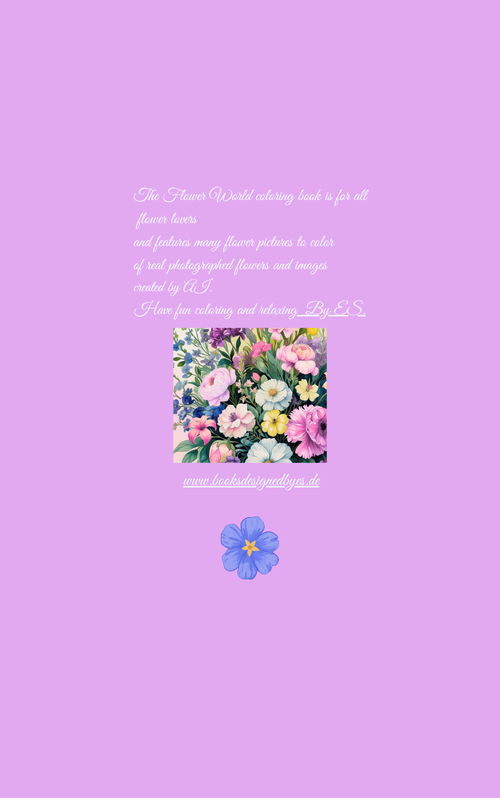 Coloringbook Flowerworld 1