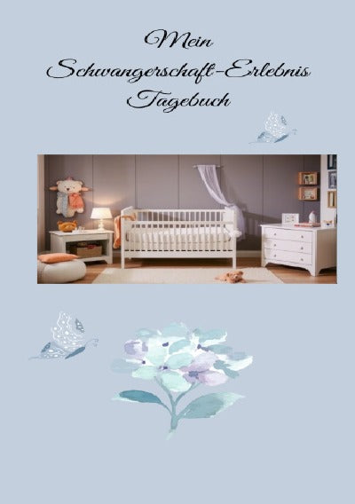 Schwangeschaftserlebisse Buch blau