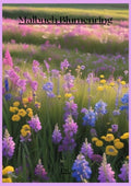 Malbuch Blumenring
