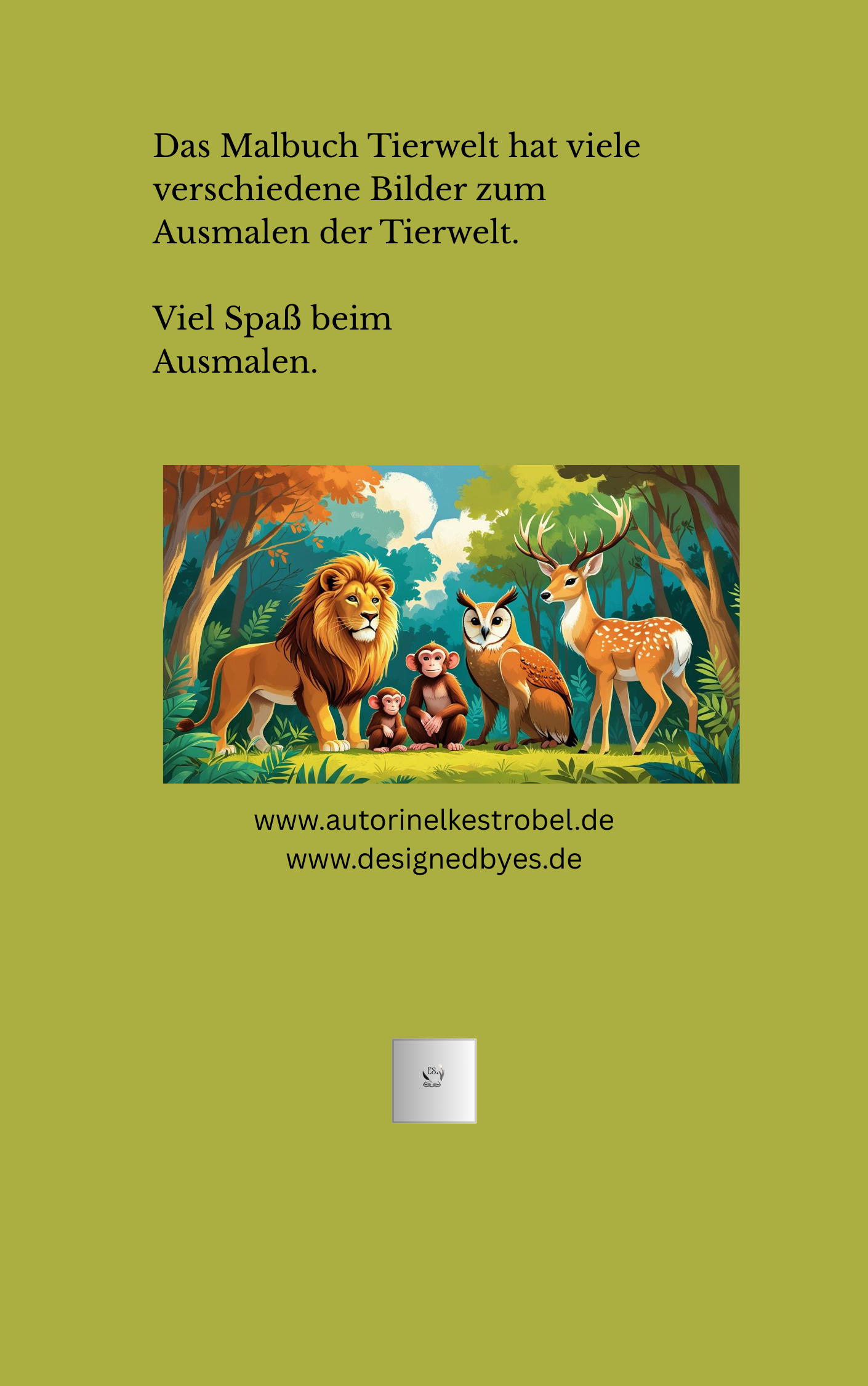 Das Malbuch Tierwelt