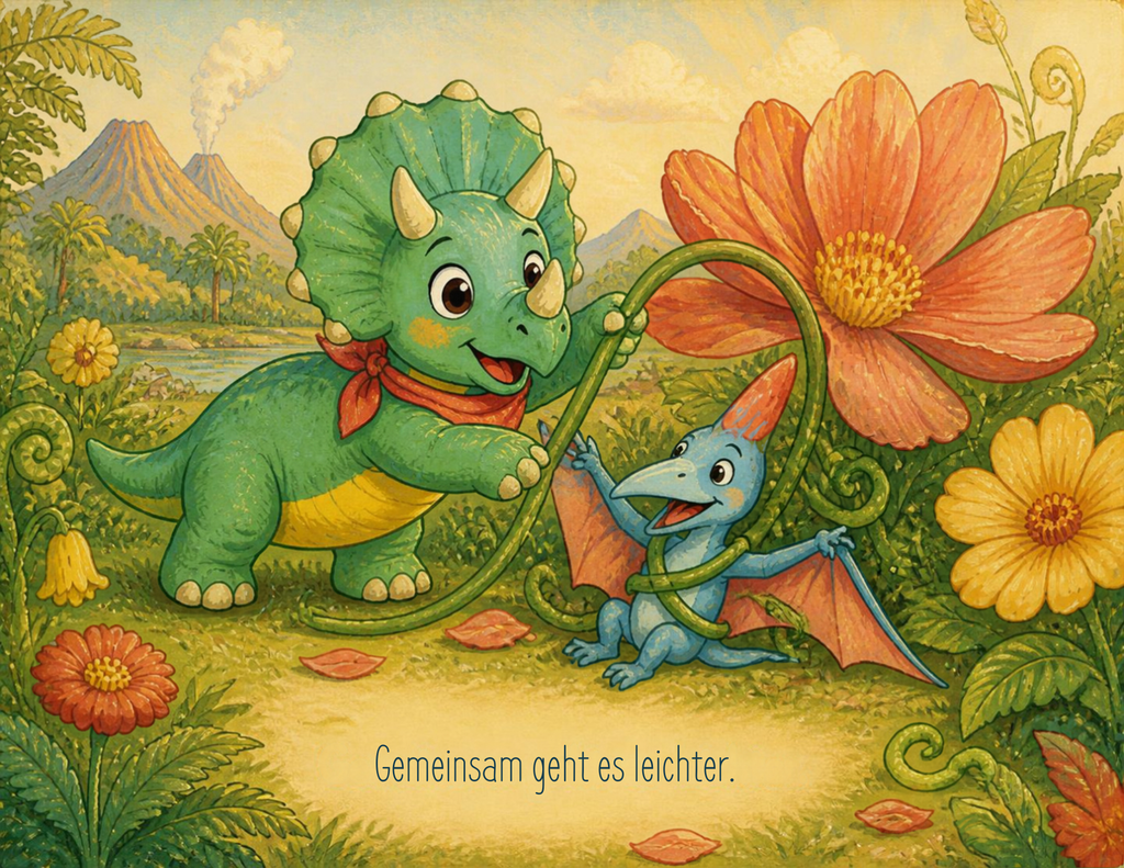 Dinosaurier-Erlebnisse  Timo entdeckt die Urzeit