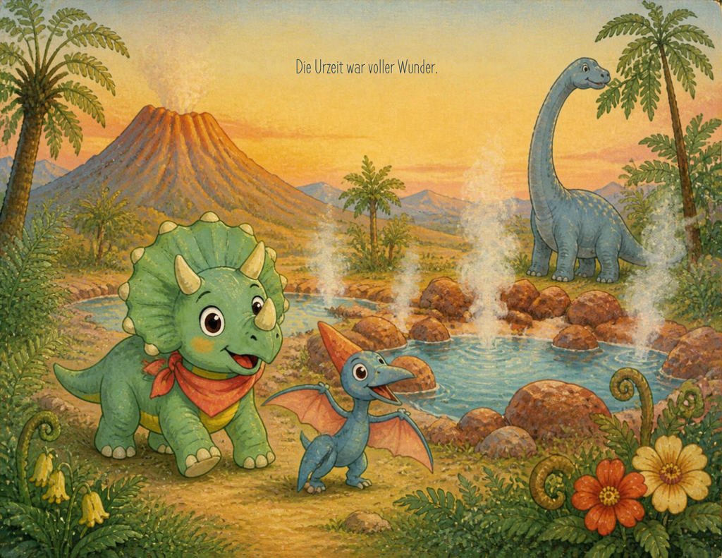 Dinosaurier-Erlebnisse  Timo entdeckt die Urzeit