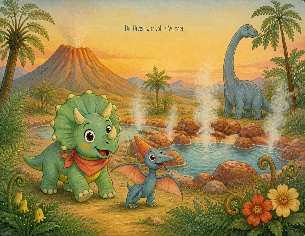 Dinosaurier-Erlebnisse  Timo entdeckt die Urzeit
