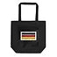 Bio-Stoffbeutel Deutschland schwarz