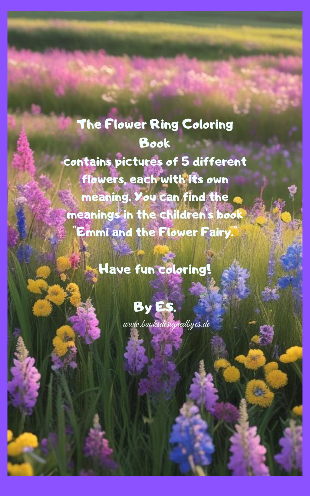 The Coloring Book Flower Ring