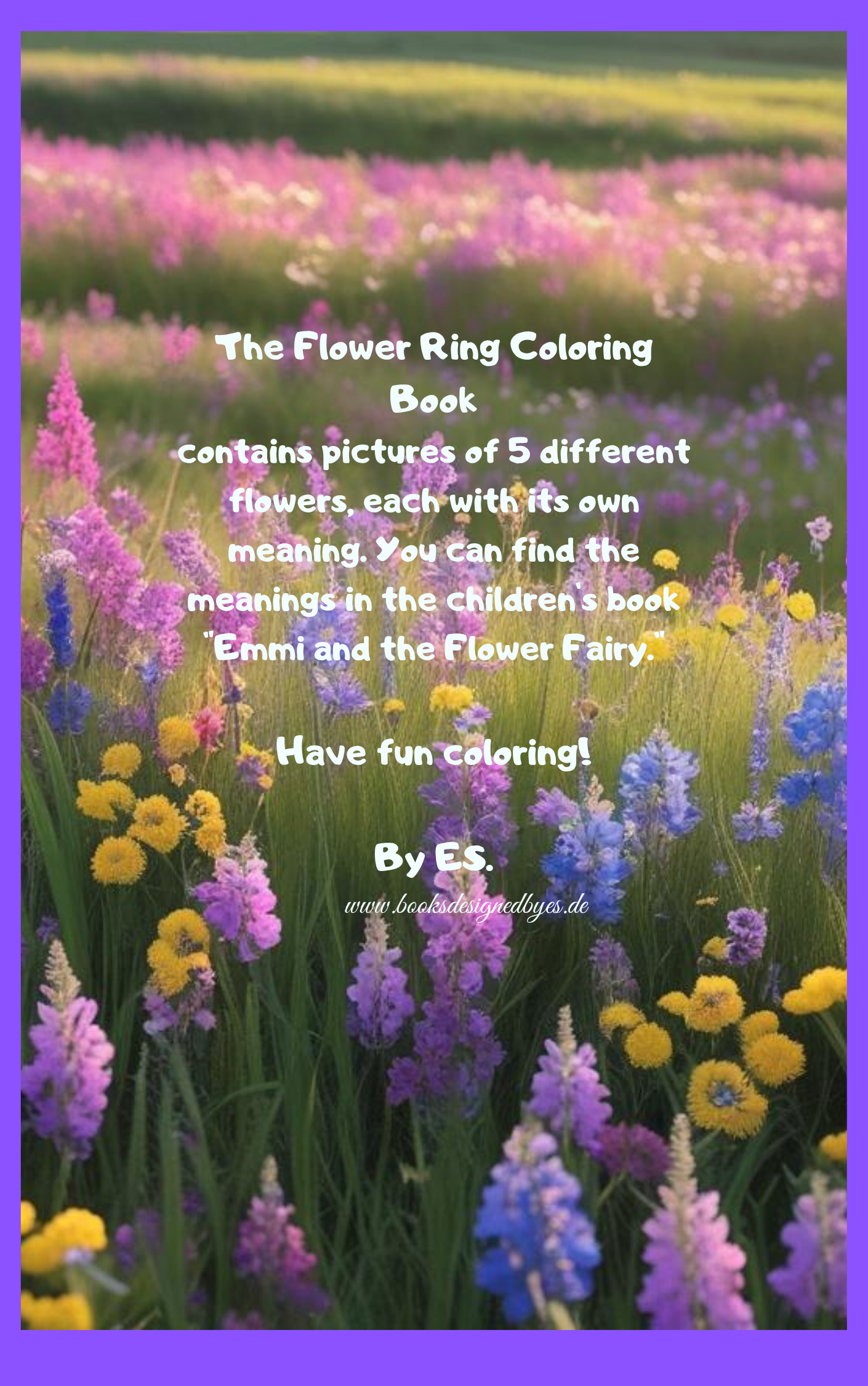 The Coloring Book Flower Ring