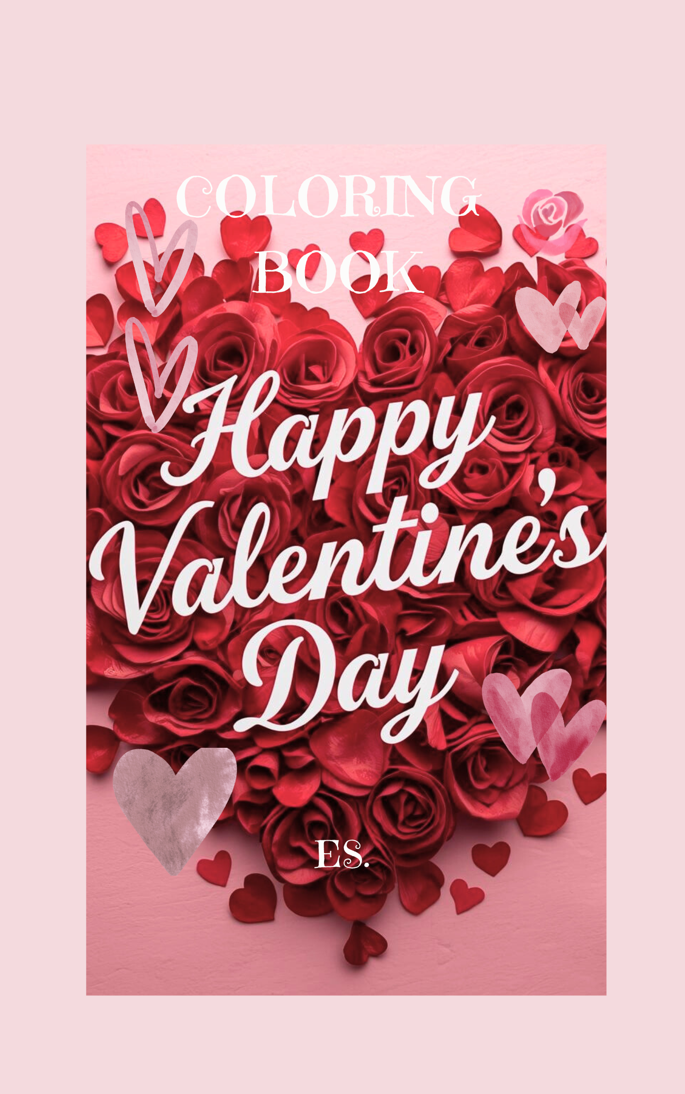 Coloring book Happy Valentins´day 2