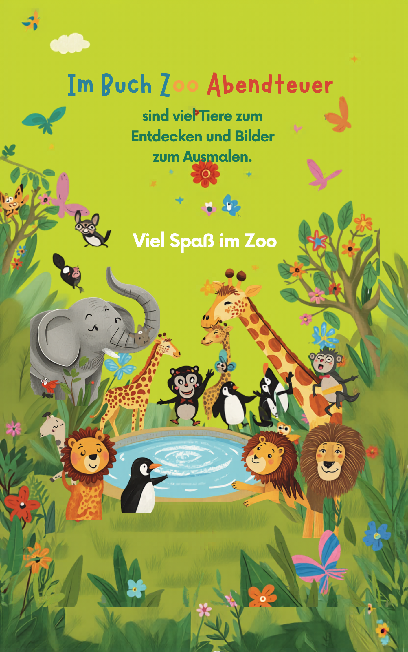 Wimmelbuch Zoo Abendteuer