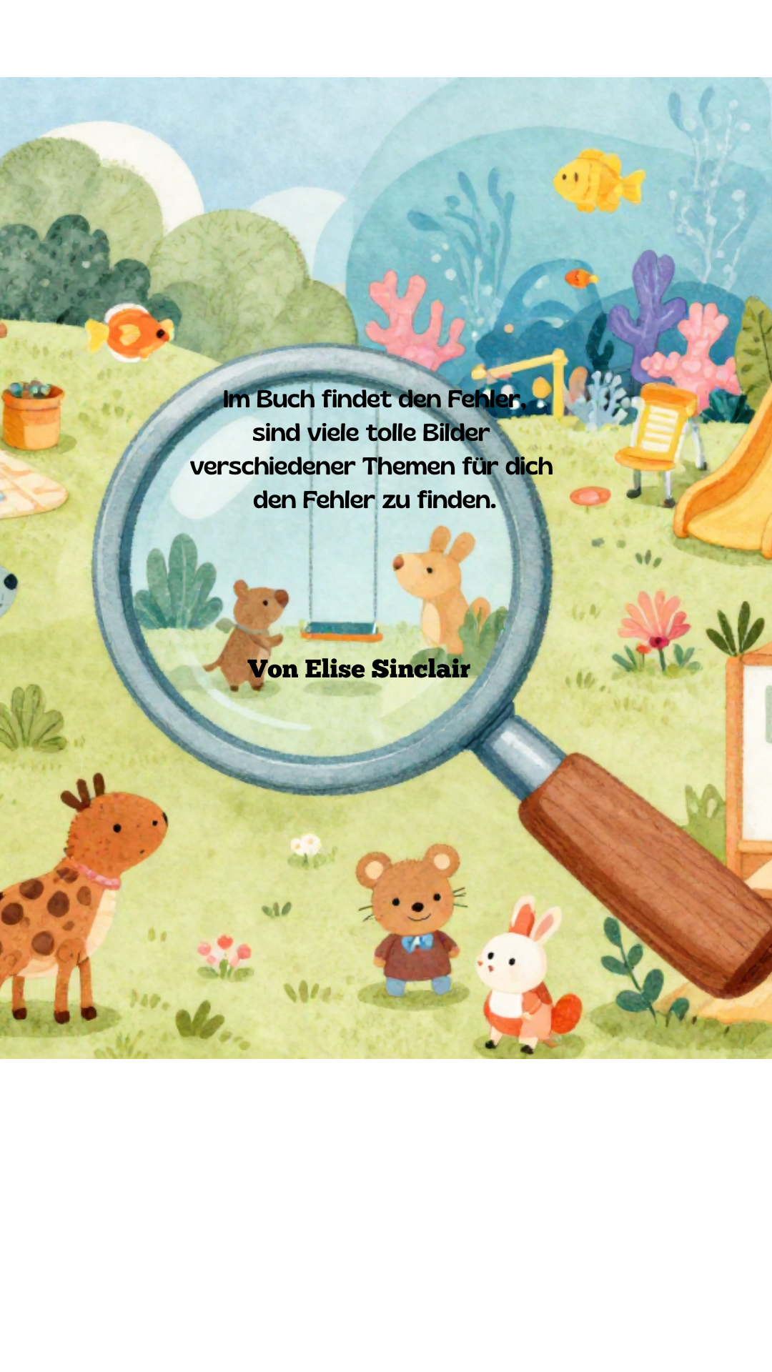 Kinderbuch Findet den Fehler