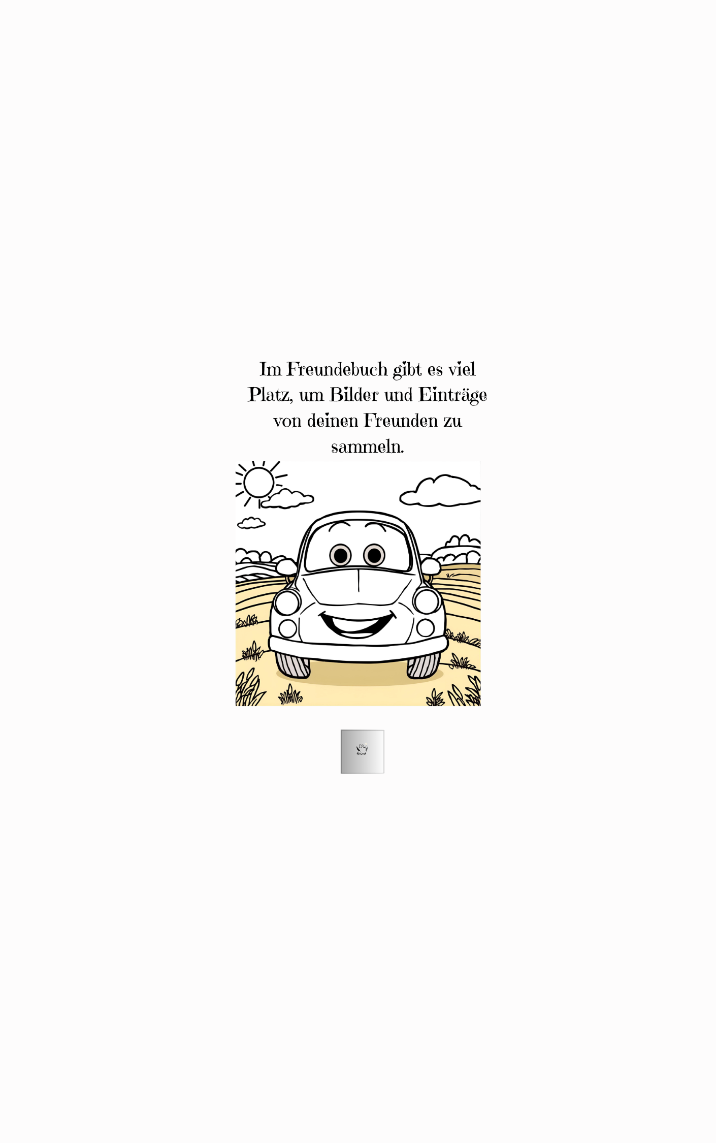 Mein Freundebuch   (Auto)