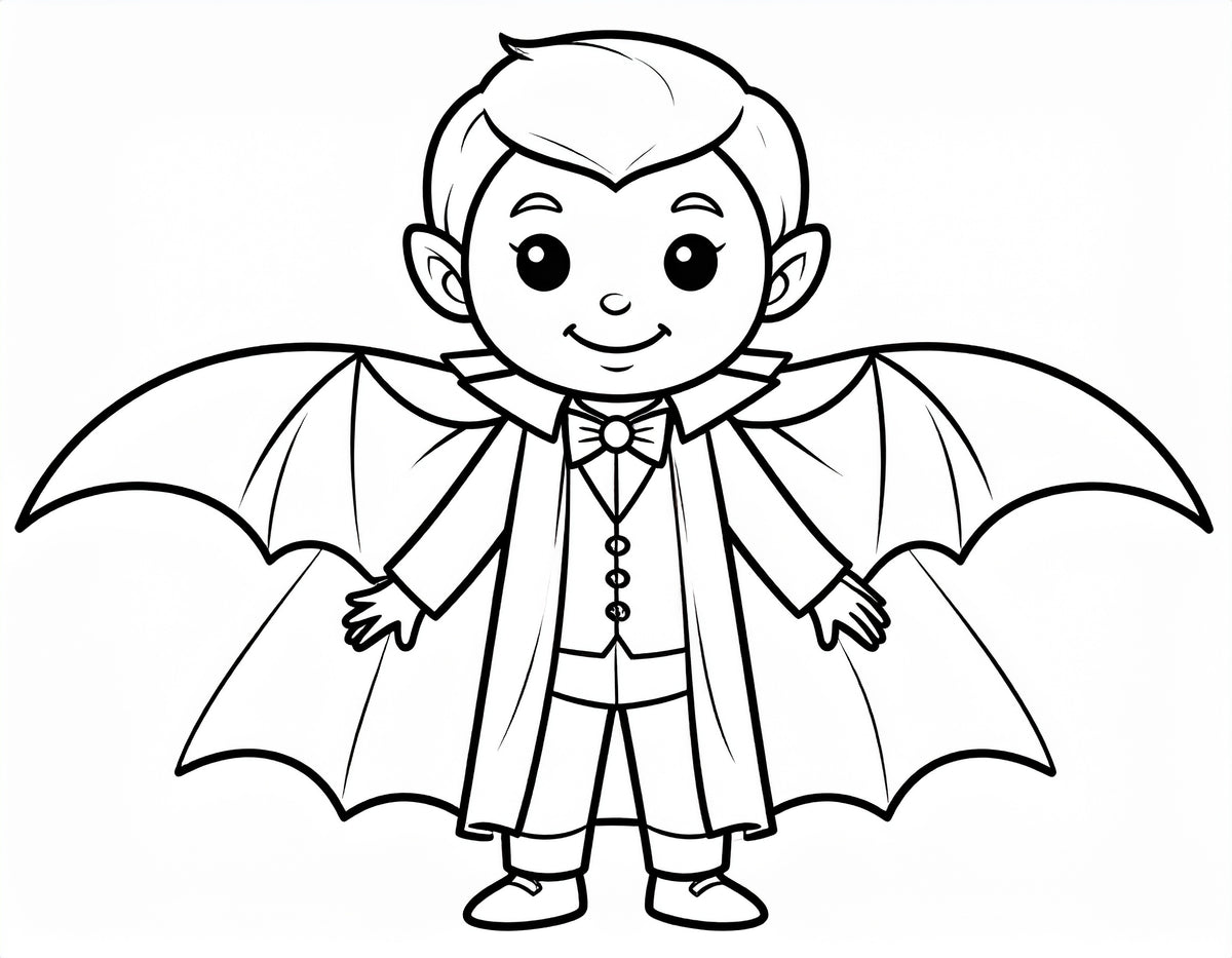 Halloween coloring book sweet or sour