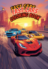 Coloring book fast car