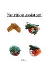 Nutrition assistant