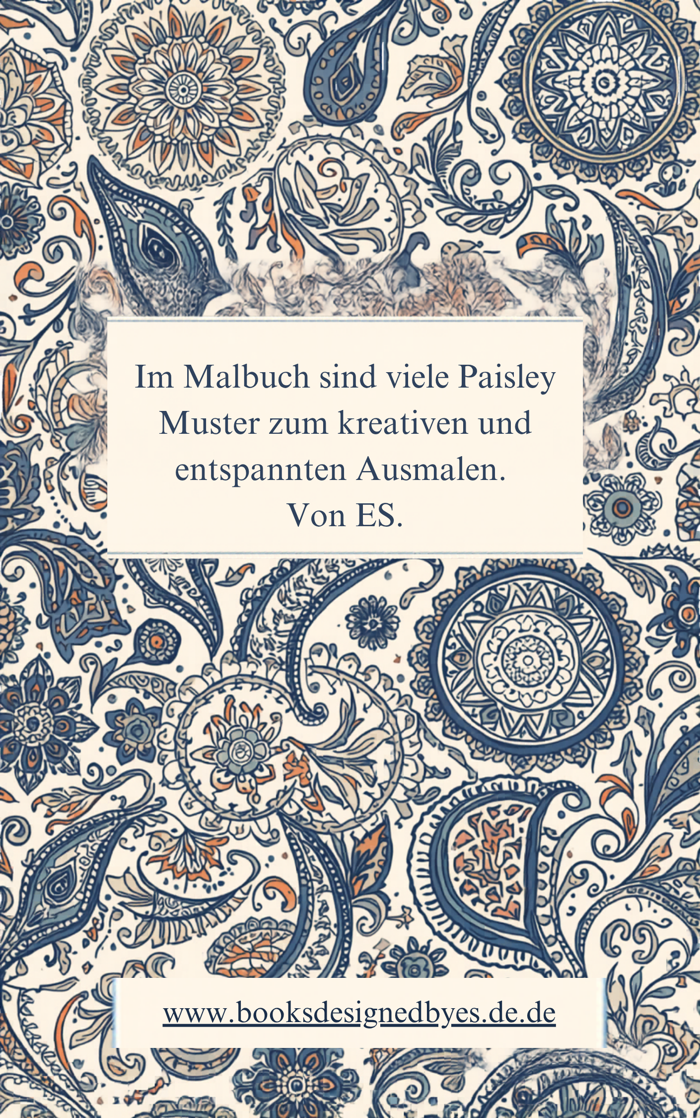 Malbuch Paisley Muster für Erwachsene