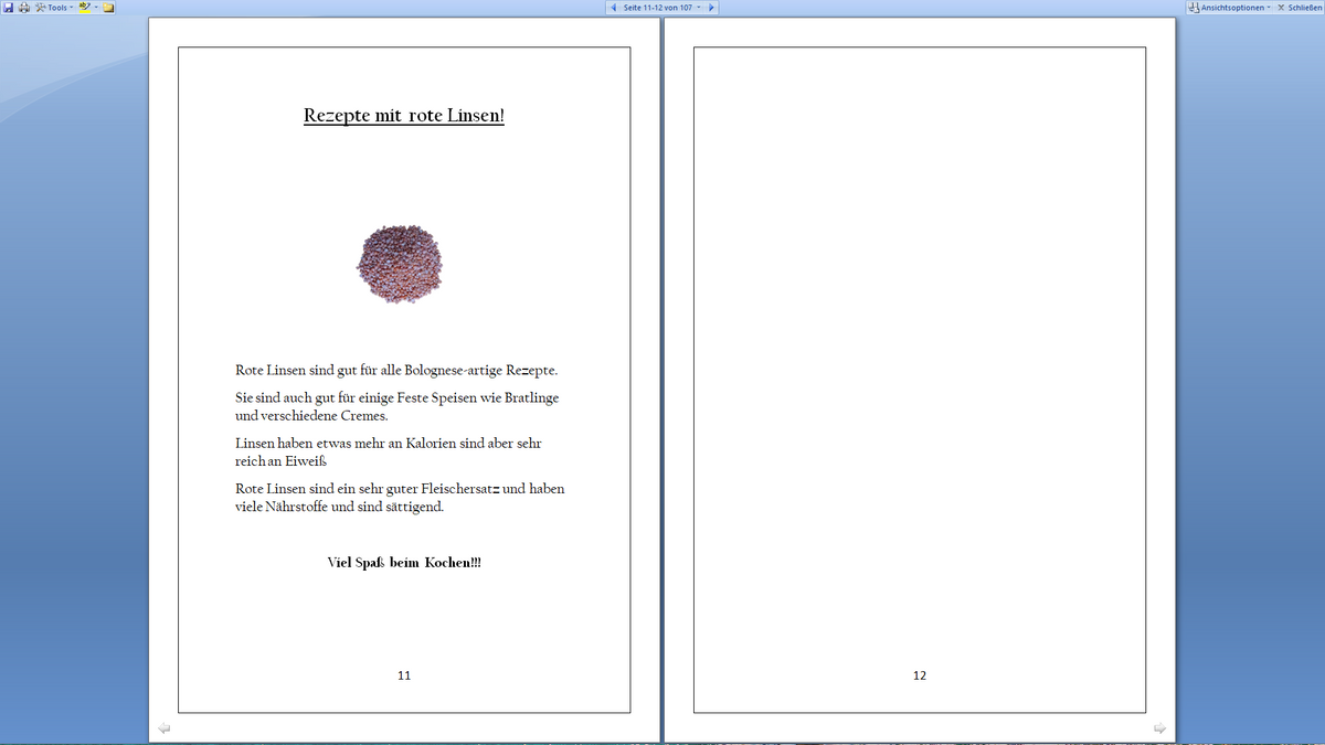 Leichtes fleischloses Kochen Rezeptbuch Vegan / Vegetarisch