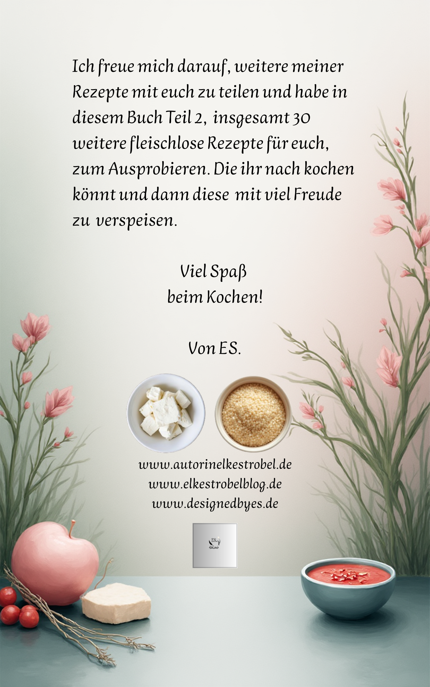 Leichtes fleischloses Kochen Rezeptbuch Vegan / Vegetarisch Teil 2