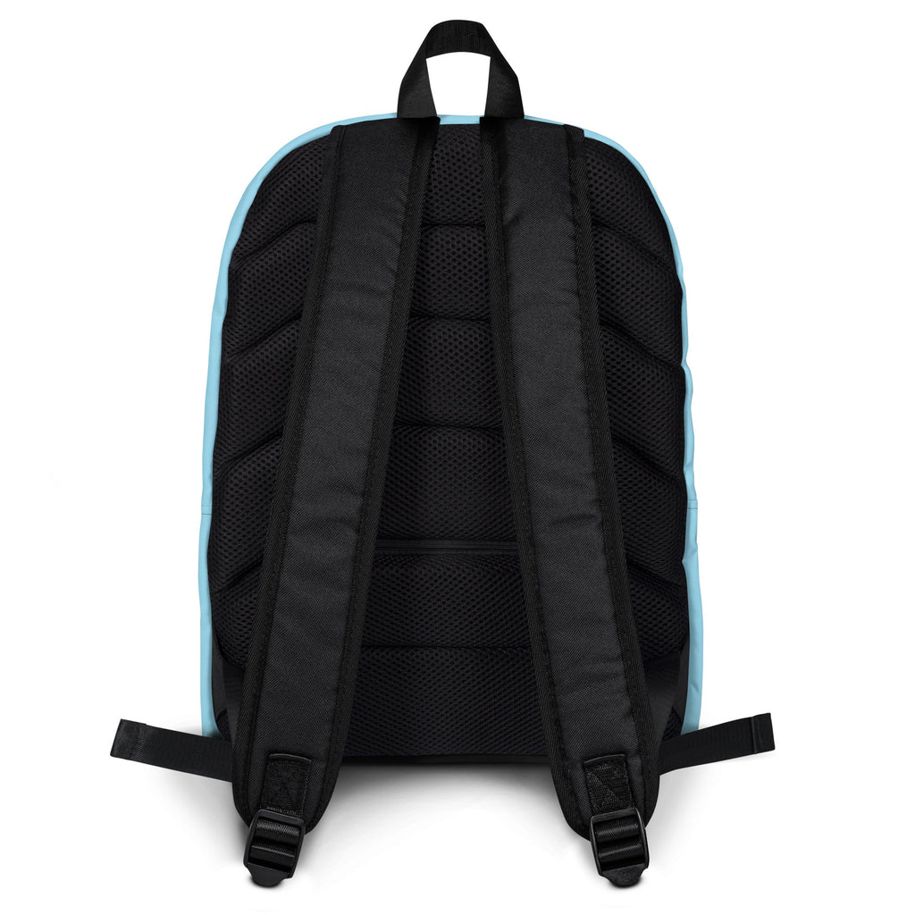 Rucksack in der Farbeblau