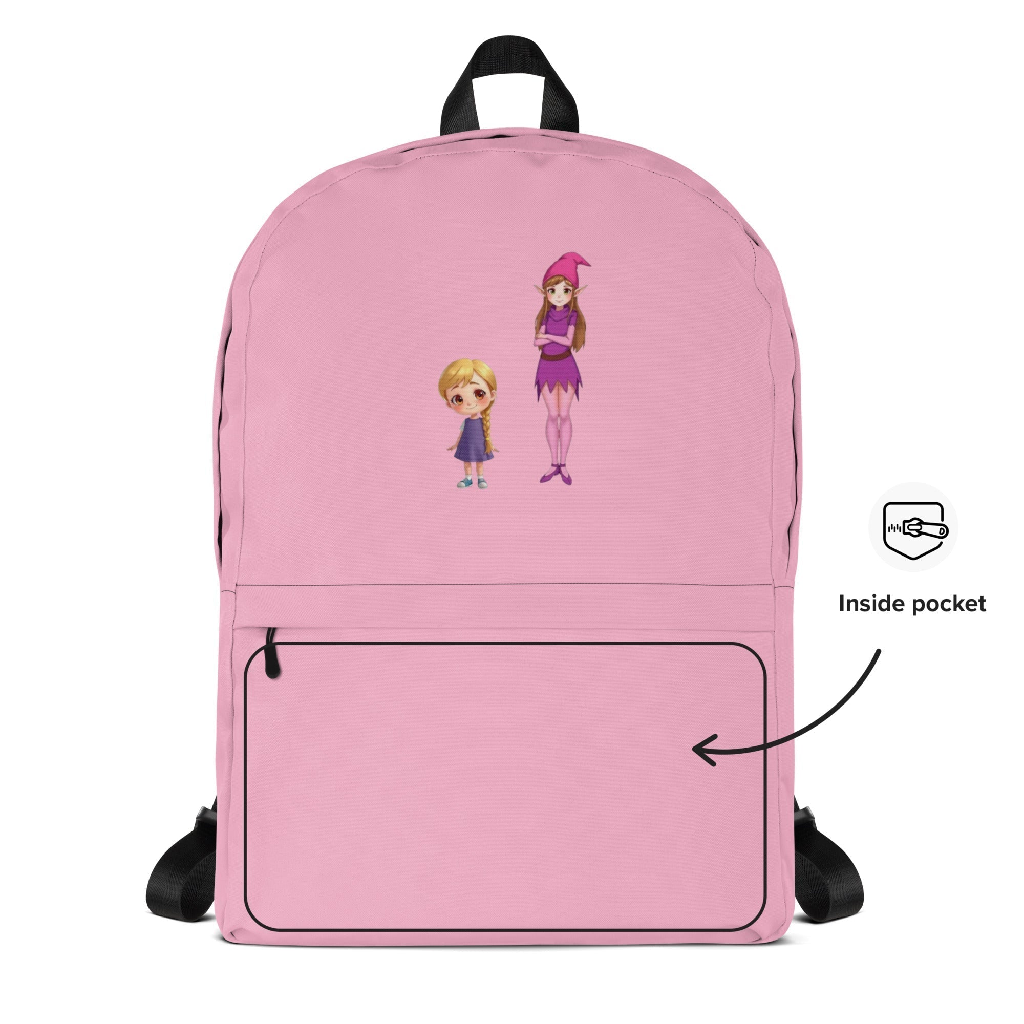 Rucksack Unisex Emmi und die Blumenelfe rosa