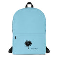 Rucksack in der Farbeblau