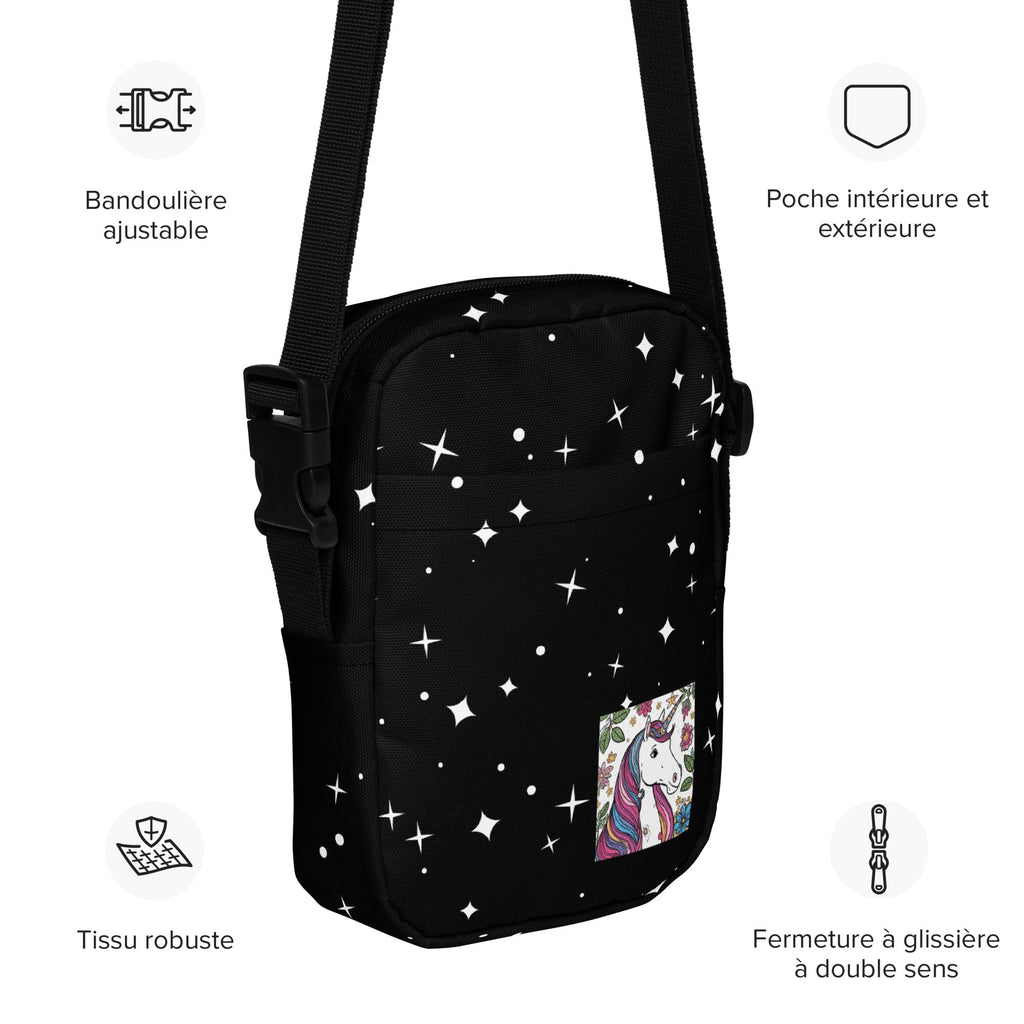 Shoulder Bag Glitter World Unicorn