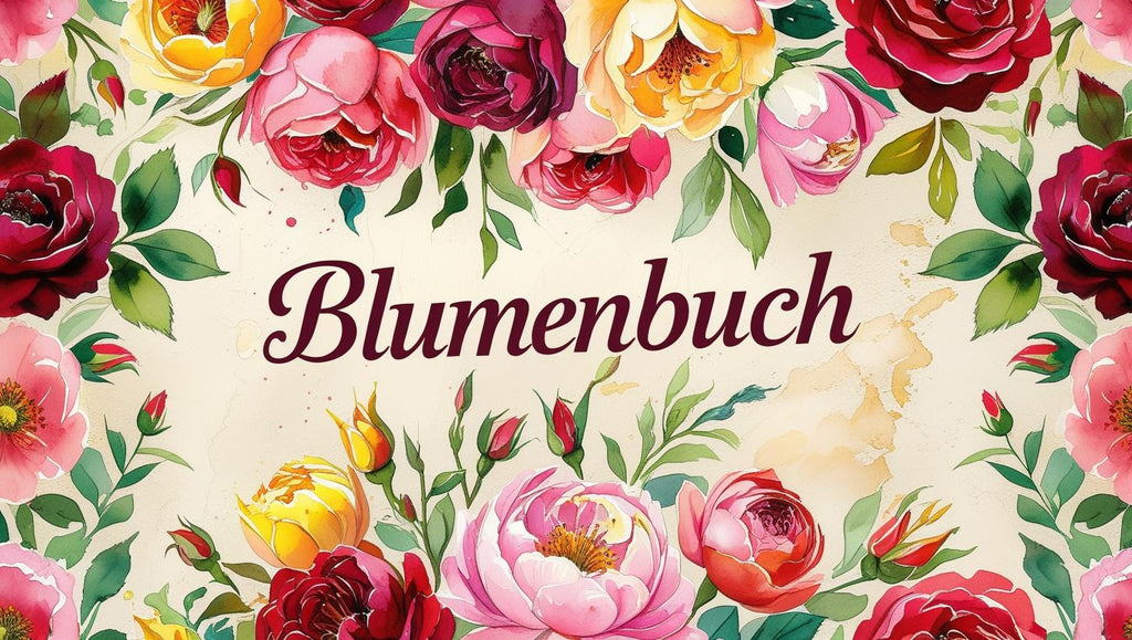 Malbuch Blumensträuße